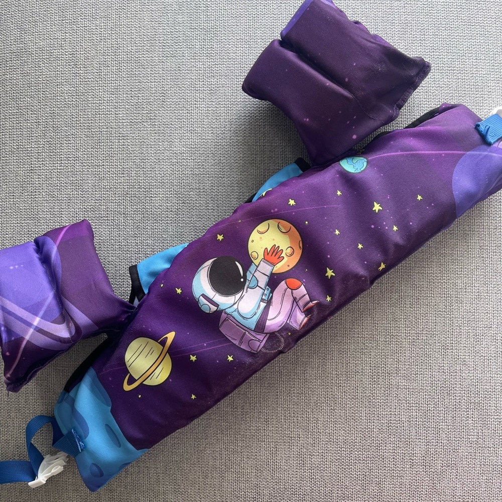 Purple and Blue Kids Headband with Ears